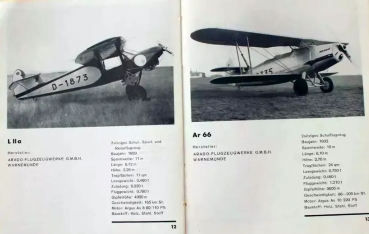 Schulze "Typenschau Deutscher Flugzeuge" German Aerplane-History 1935 (2296)